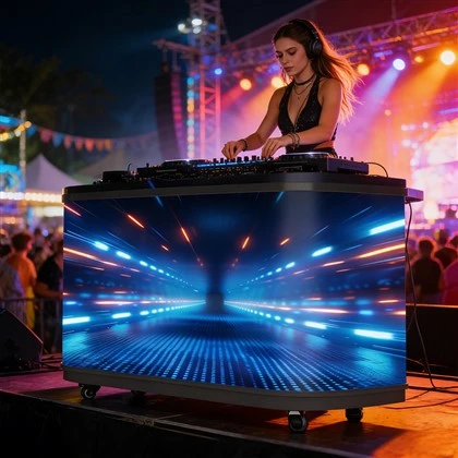 DJ Booth LED kijelző