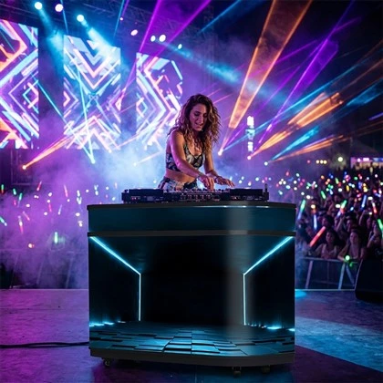 Dj Led Booth