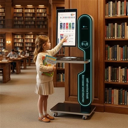 RFID Library System kioszk